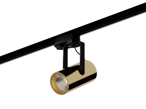 Трековый светильник HOKASU Tube Clip TR4 (85-160/ral9005 – 40w/5098/38deg)