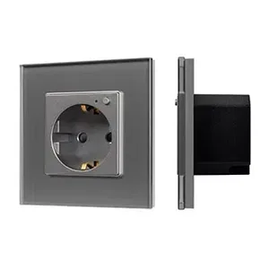 Розетка электрическая с Zigbee управлением SCT-OMALI-EUZB1-PL-GR (240V, 16A, Zigbee) (Arlight, -)