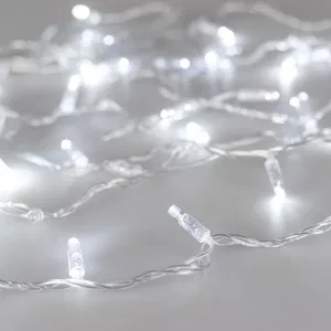 Светодиодная гирлянда ARD-STRING-CLASSIC-1000-CLEAR-100LED-PULSE White (230V, 7W) (Ardecoled, IP65, 1 год)