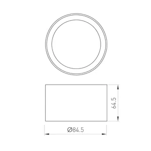 Кольцо антибликовое LGD-ANTIGLARE-RING-R85 (WH) (Arlight, Металл)