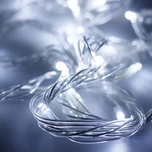 Светодиодная гирлянда ARD-STRING-HOME-10000-CLEAR-99LED-RUN WHITE (230V, 10.5W) (Ardecoled, IP20, 1 год)
