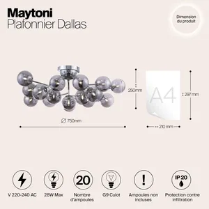 Потолочный светильник Maytoni MOD545PL-20CH