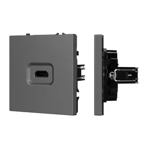 ARL NOBE Розетка HDMI софт-тач серый базальт SCT-MHD1-SFPL-GR (Arlight, -)