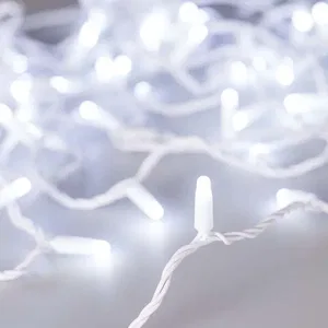 Светодиодная гирлянда ARD-STRING-CLASSIC-10000-WHITE-100LED-MILK-FLASH White (230V, 7W) (Ardecoled, IP65, 1 год)