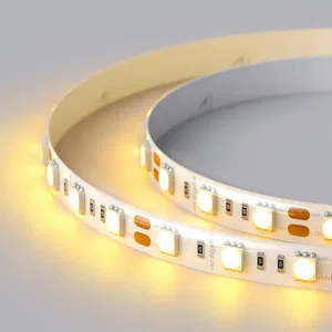 Лента RTW 2-5000SE 12V Yellow 2x (5060, 300 LED, LUX) (Arlight, 14.4 Вт/м, IP65)