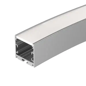 Профиль SL-ARC-3535-D1500-A45 SILVER (590мм, дуга 1 из 8) (Arlight, Алюминий)