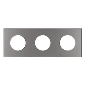 Рамка стеклянная FRM-GLARE-GC-3-GR (Arlight, -)