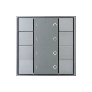 INTELLIGENT ARLIGHT Кнопочная панель DALI-201-23-4G-DIM-DT6-IN Silver (BUS, Frame) (IARL, IP20 Металл, 3 года)