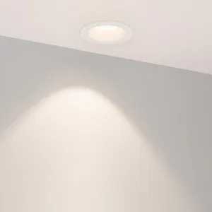 Светильник MS-ATOLL-BUILT-R86-10W Day4000 (WH, 36 deg, 230V) (Arlight, IP54 Металл, 5 лет)