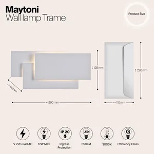 Настенный светильник (бра) Maytoni C804WL-L12W