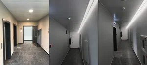 Световой профиль HOKASU 125/75 WALL S с рассеивателем