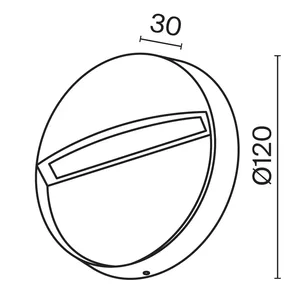 Подсветка для лестниц Outdoor O046SL-L3B3K