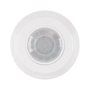 Датчик движения PRIME-PIR-SURFACE-R76-200W-WH (230V, 0.87A, SLIM) (Arlight, IP20 Пластик, 5 лет)