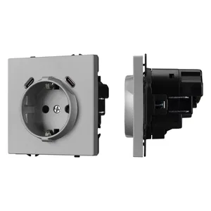 Механизм розетки с USB зарядкой SCT-NOBE-MUCC-SFPL-IS (230V, 16A) (Arlight, -)