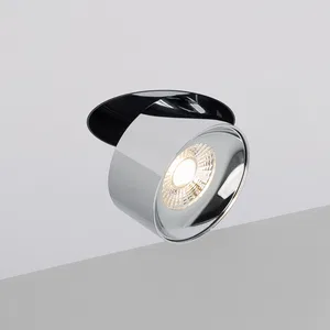 Светильник SP-PLURIO-BUILT-TRIMLESS-R120-9W Warm3000 (BK-CHR, 36 deg, 230V) (Arlight, IP20 Металл, 3 года)