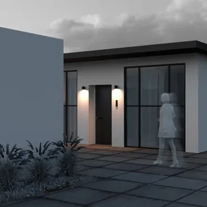 Уличный настенный светильник Outdoor O303WL-L5GF3K
