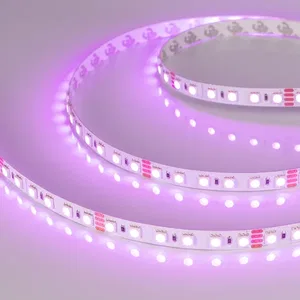 Лента RT-B84-10mm 24V RGB (21 W/m, IP20, 5060, 5m) (Arlight, Открытый)