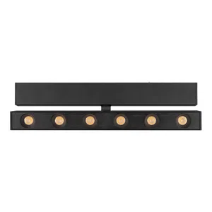 Светильник MAG-DOTS-FOLD-25-S200-6W Warm3000 (BK, 30 deg, 24V) (Arlight, IP20 Металл, 5 лет)