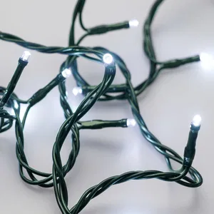 Светодиодная гирлянда ARD-STRING-HOME-5000-GREEN-50LED-FLASH WHITE (230V, 3.5W) (Ardecoled, IP65, 1 год)