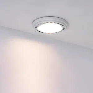 Лампа AR111-UNIT-G53-12W- Day4000 (WH, 120 deg, 12V) (Arlight, Металл)
