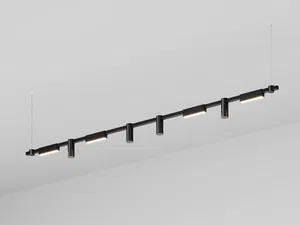 Подвесной светильник HOKASU PL9 (GOLD/3000mm – D55/140mm/3K/60W/38deg)