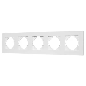 Рамка пластиковая FRM-PERIO-PL-5-WH (Arlight, -)