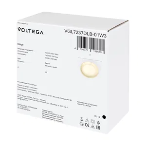 Встраиваемый светильник Voltega VGL7237DLB-01W3