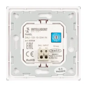 INTELLIGENT ARLIGHT Роторная панель DALI-133-1G-DIM-IN (BUS, Backlight) (IARL, -)
