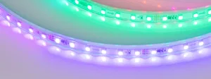 Лента герметичная SPI-P-F72-11mm 24V RGB-PX6 (14.4 W/m, IP66, 3535, 5m) (Arlight, бегущий огонь)