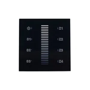 Панель Sens SR-2830A-RF-IN Black (220V,DIM,4 зоны) (Arlight, IP20 Пластик, 3 года)