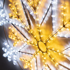 Фигура светодиодная ARD-SNOWFLAKE-M12-900x900-576LED White/Warm (230V, 36W) (Ardecoled, IP65, 1 год)