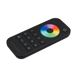 Пульт SMART-R26-RGBW Black (4 зоны, 2.4G) (Arlight, IP20 Пластик, 5 лет)