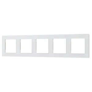 Рамка стеклянная FRM-GLARE-GS-5-WH (Arlight, -)