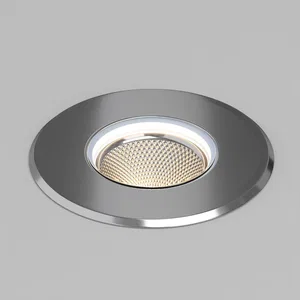 Светильник LTD-GROUND-R110-15W Warm3000 (SL, 20 deg, 230V) (Arlight, IP67 Металл, 3 года)