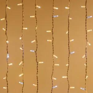 Светодиодная гирлянда ARD-CURTAIN-PRO-2000x3000-WHITE-760LED-FLASH WARM/WHITE (230V, 70W) (Ardecoled, IP65)