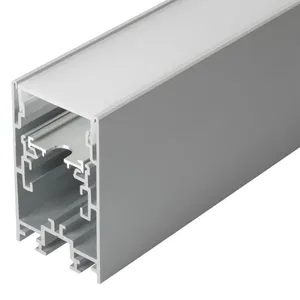 Профиль с экраном S2-LINE-4067-2500 ANOD+OPAL (Arlight, Алюминий)