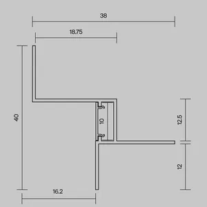 Профиль Led Strip 636024