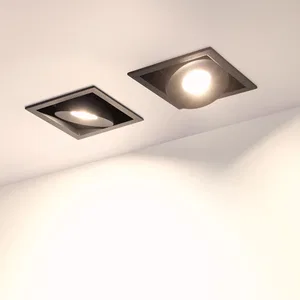 Светильник CL-SNODO-LUM-S80x80-9W Warm3000 (BK, 45 deg) (Arlight, IP20 Металл, 3 года)