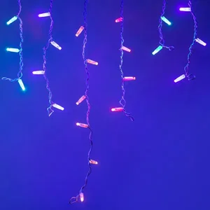 Светодиодная гирлянда ARD-EDGE-CLASSIC-2400x600-WHITE-88LED-LIVE RGB (230V, 6W) (Ardecoled, IP65, 1 год)