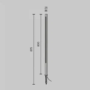 Ландшафтный светильник Outdoor O440FL-L12GF3K
