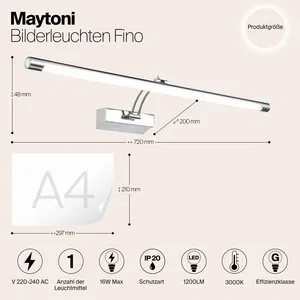 Подсветка Maytoni MIR003WL-L16CH