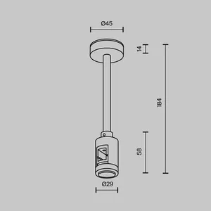 Комплектующие для трековой системы Technical TRA156C-SL1-BS