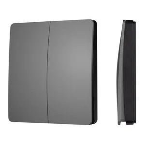 INTELLIGENT ARLIGHT Кнопочная панель KINETIC-801-22-2G-WP-SUF Grey (No battery, IP67, 433Mhz) (IARL, IP67 Пластик, 3 года)