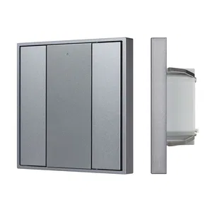 INTELLIGENT ARLIGHT Кнопочная панель DALI-201-23-2K-D2-IN Silver (BUS, Frame) (IARL, IP20 Металл, 3 года)
