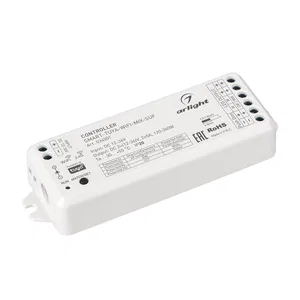 Контроллер SMART-TUYA-WIFI-MIX-SUF (12-36V, 2x5A, 2.4G) (Arlight, IP20 Пластик, 5 лет)