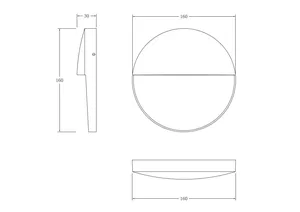 Подсветка для лестниц Outdoor O046SL-L3B3K