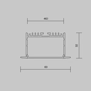 Профиль Led Strip 632004