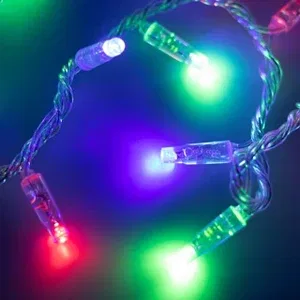 Светодиодная гирлянда ARD-STRING-CLASSIC-10000-CLEAR-100LED-LIVE RGB (230V, 7W) (Ardecoled, IP65, 1 год)