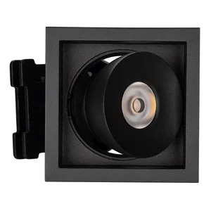 Светильник CL-SNODO-LUM-S80x80-9W Warm3000 (BK, 45 deg) (Arlight, IP20 Металл, 3 года)