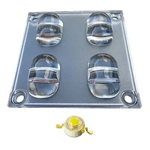 Блок линз STB 4 (130x60°, 4 LED) (Turlens, -)